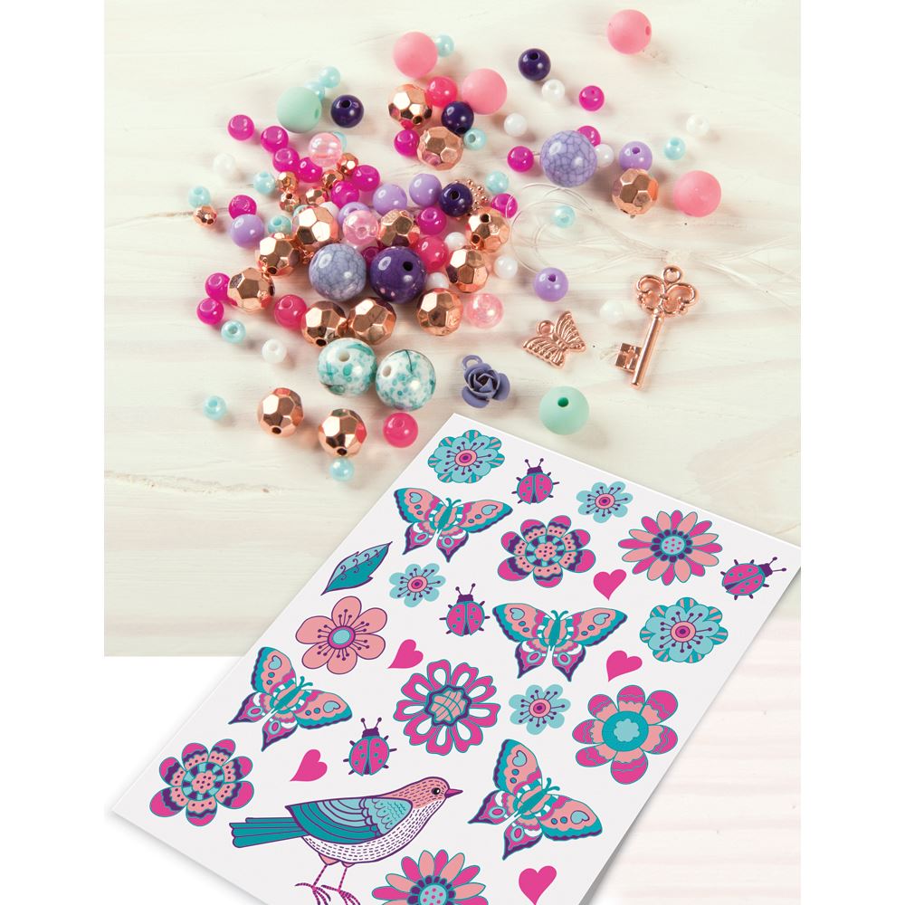 Make It Real - Charm Bracelets Pink Blooming Creativity