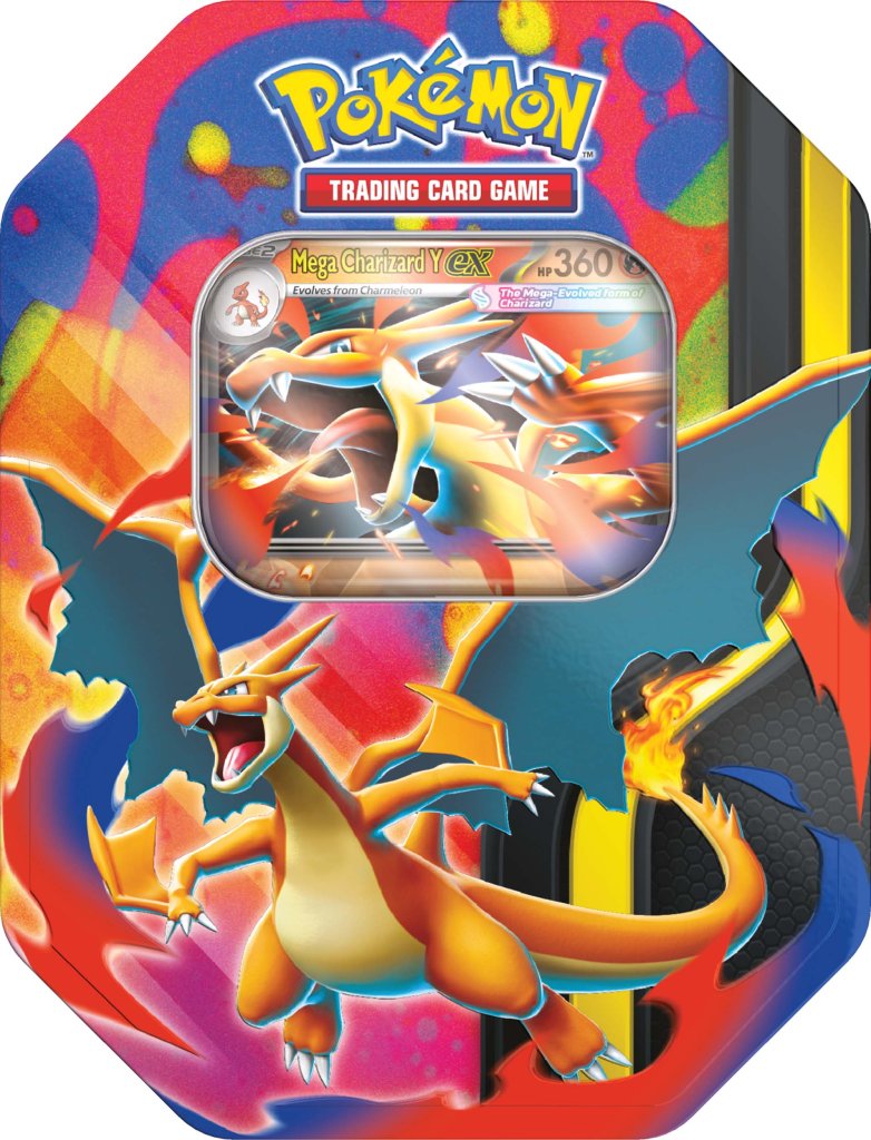 Pokemon TCG Mega Charizard ex Tin 20th Feb Pre Order 20/02