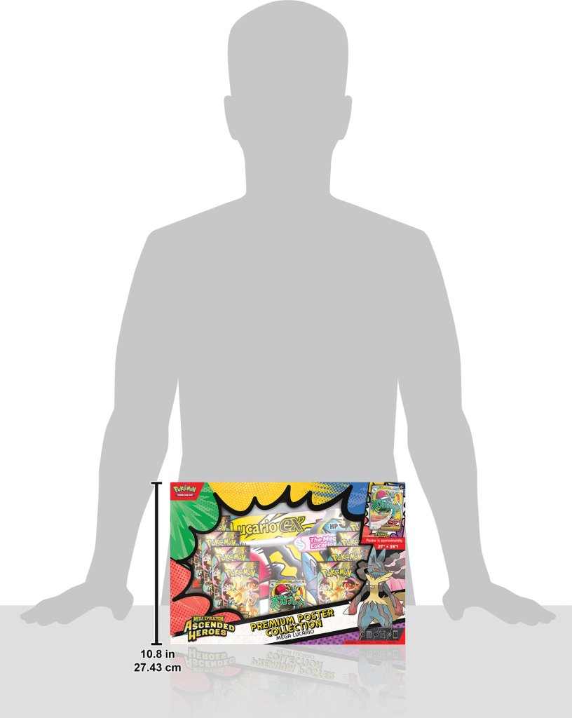 Pokemon TCG Ascended Heroes Poster Collection Pre Order 20/03
