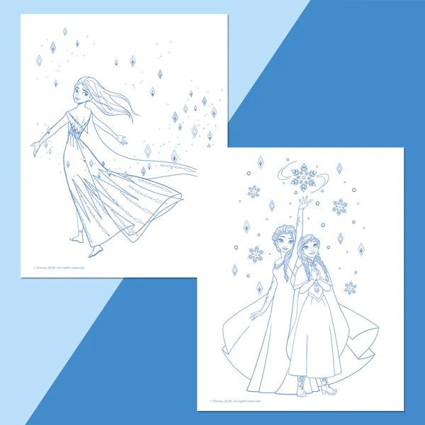 Hinkler Colour Me Magnets Frozen