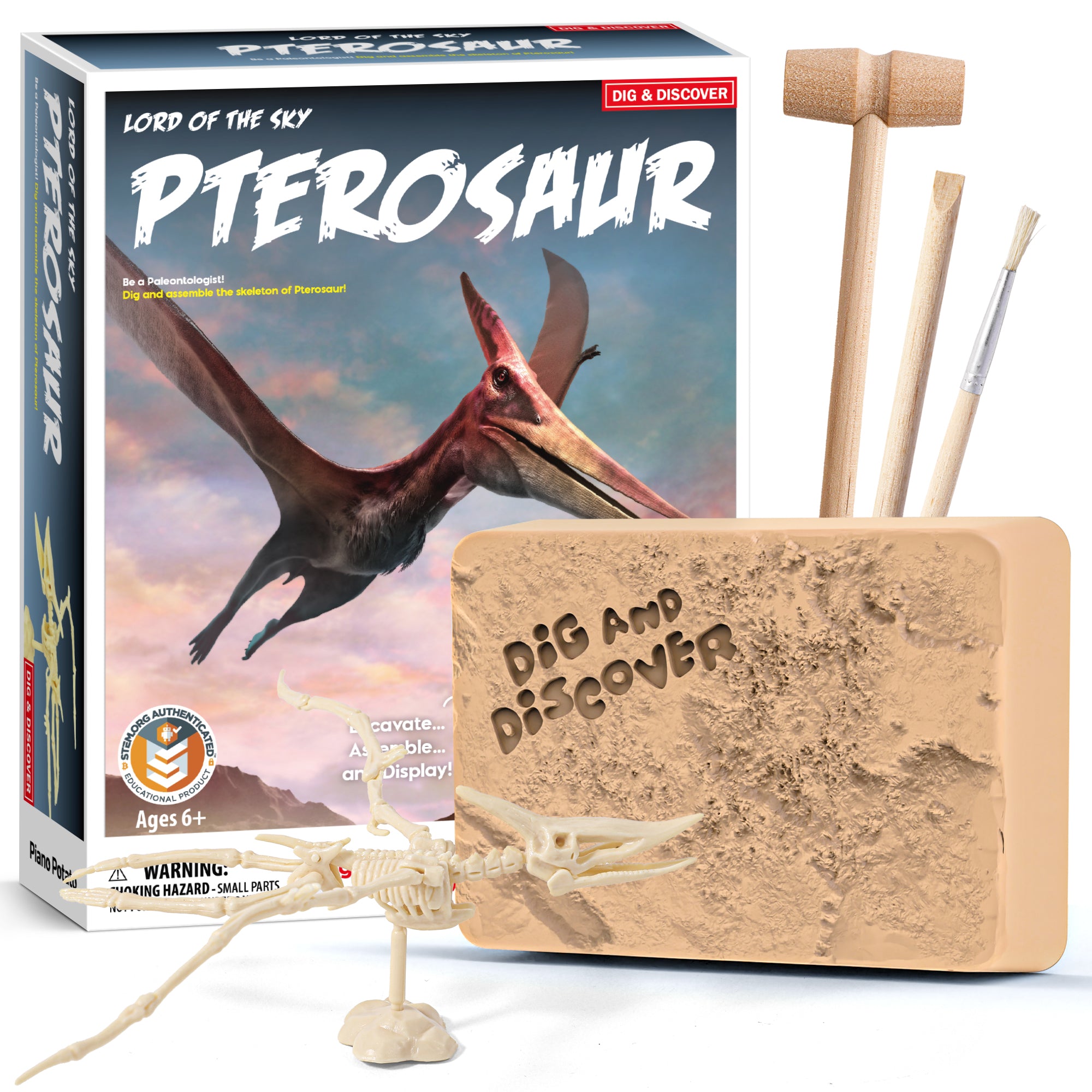 Piano Potato Dig Kits - Pterosaur