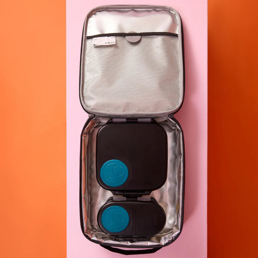 B.Box Flexi Insulated Lunch Bag Black washable