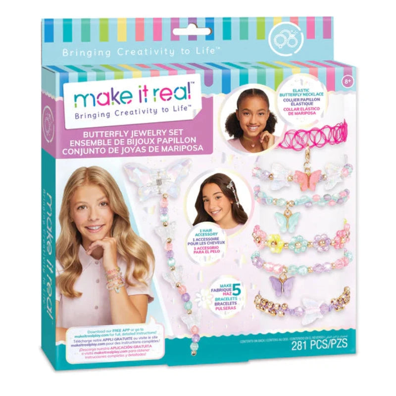 Make It Real - Butterfly Jewellery Set
