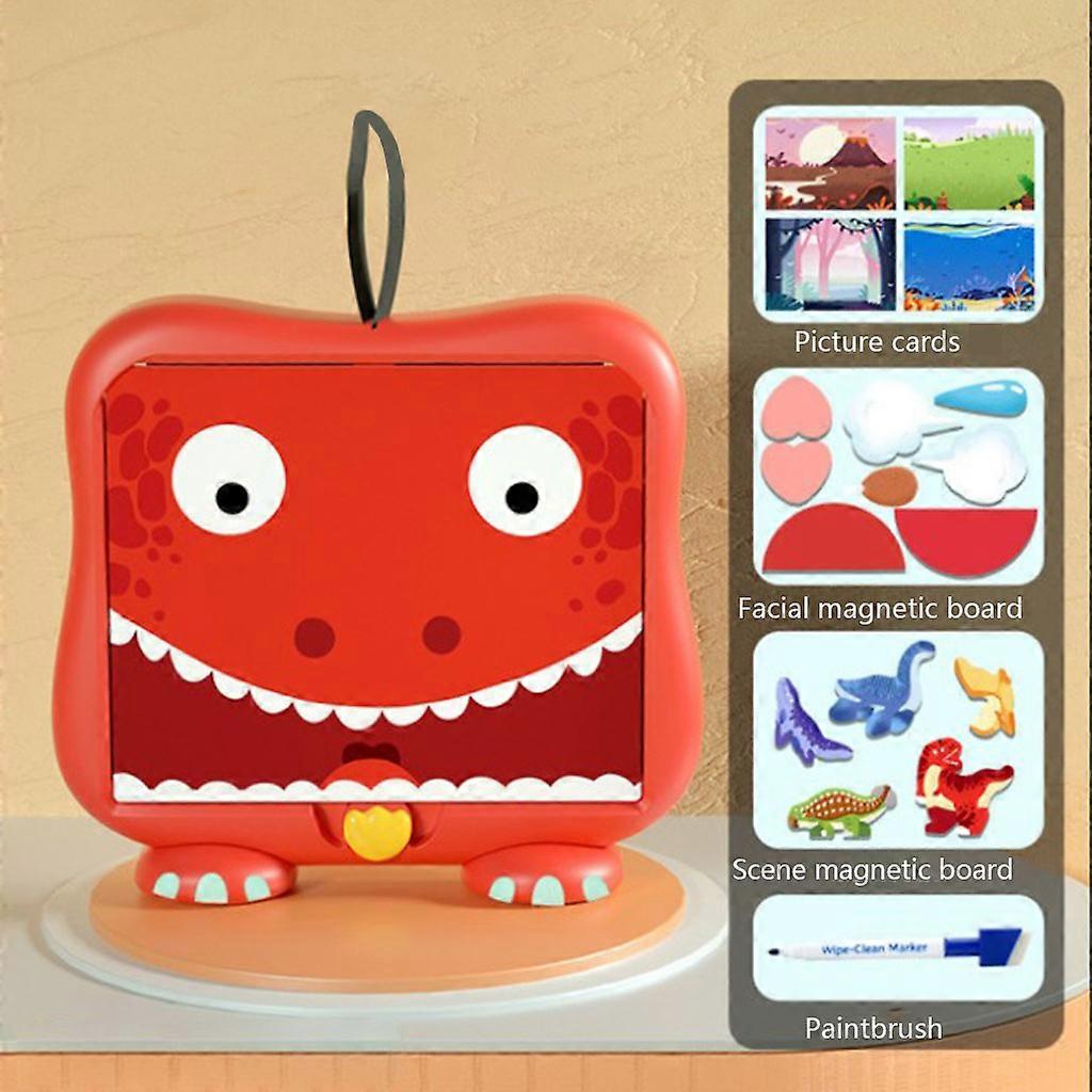 Multi-Function Magnetic Whiteboard Puzzle & Graphic Tablet Writing Gift Games for Kids