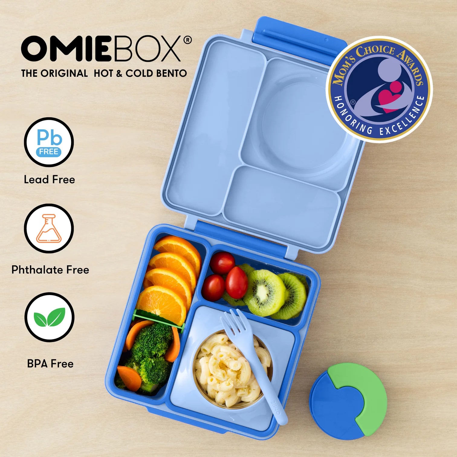 NEW OmieBox PASTEL - Sea Blue