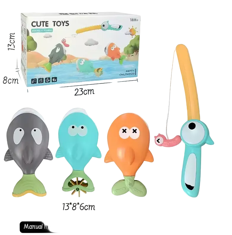 Magnetic Fishing Games Kids Bath Toys