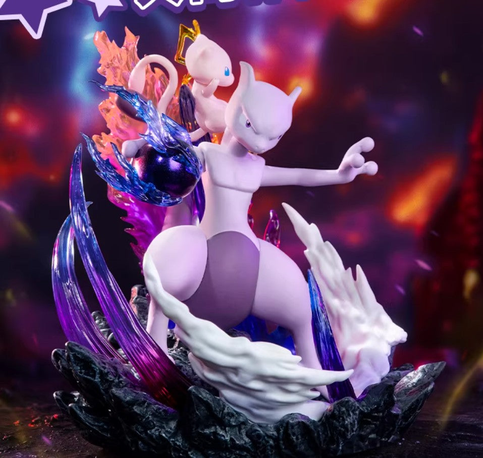 Funism Pokemon Prime Figures Mew & Mewtwo