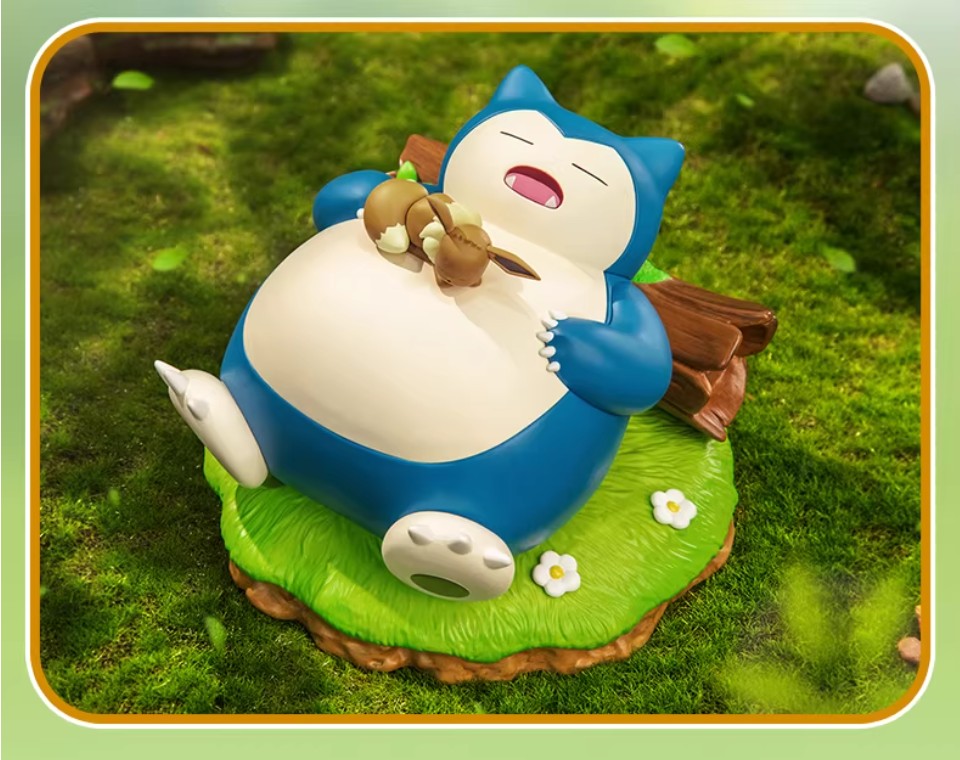 Funism Pokemon Prime Figures Eevee & Snorlax
