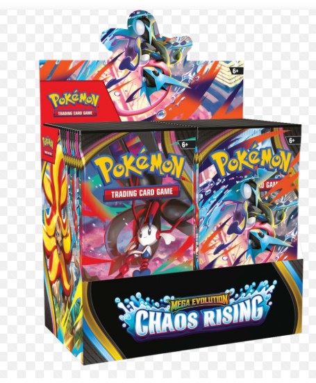 Pokemon TCG Chaos Rising - Booster Box PRE-ORDER 22/05/26