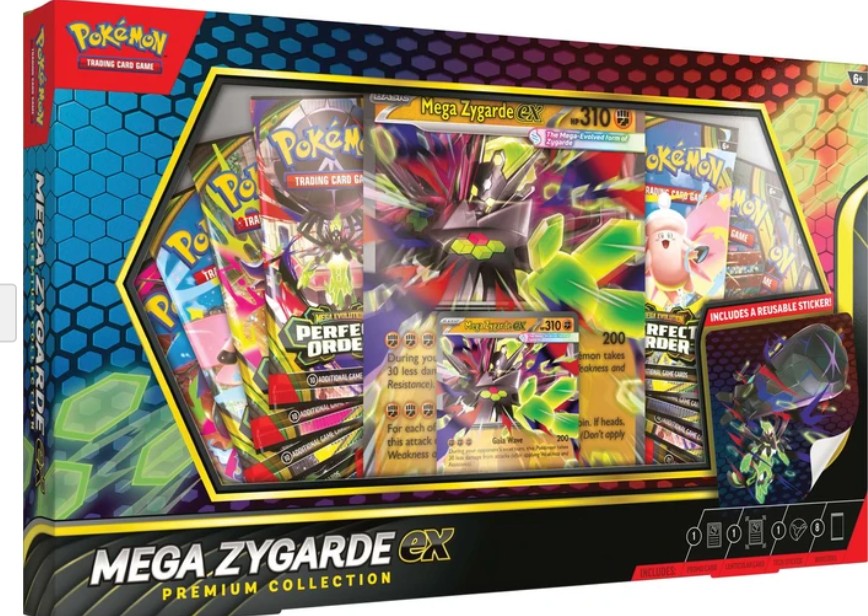 Pokemon TCG: Mega Zygarde ex Premium Collection PRE-ORDER 22/05/26