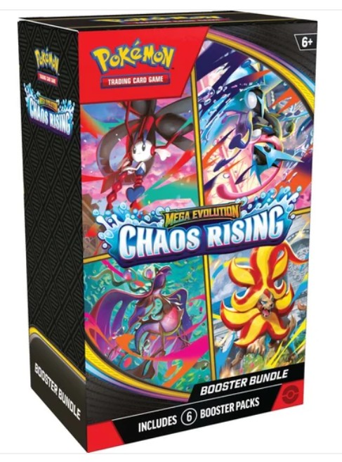 Pokemon TCG Chaos Rising - Booster Bundle PRE-ORDER 22/05/26