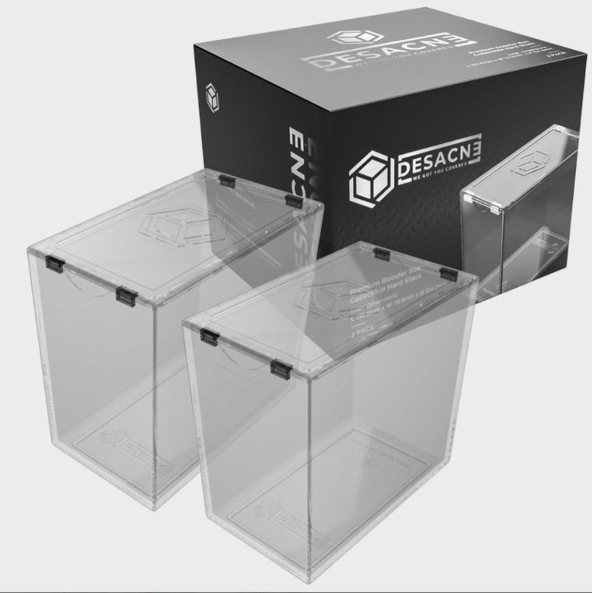 Pokemon Tcg Desacne - Premium Booster Box Protector - 2 Pack