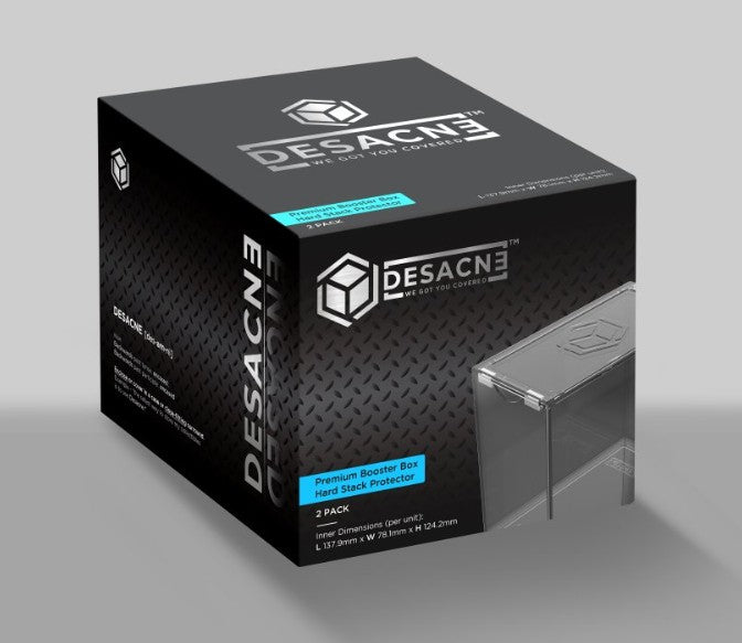 Pokemon Tcg Desacne - Premium Booster Box Protector - 2 Pack