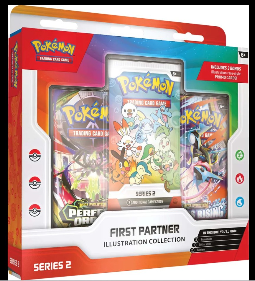 Pokemon TCG First Partner Illustration Collection—Series 2 Pre-order