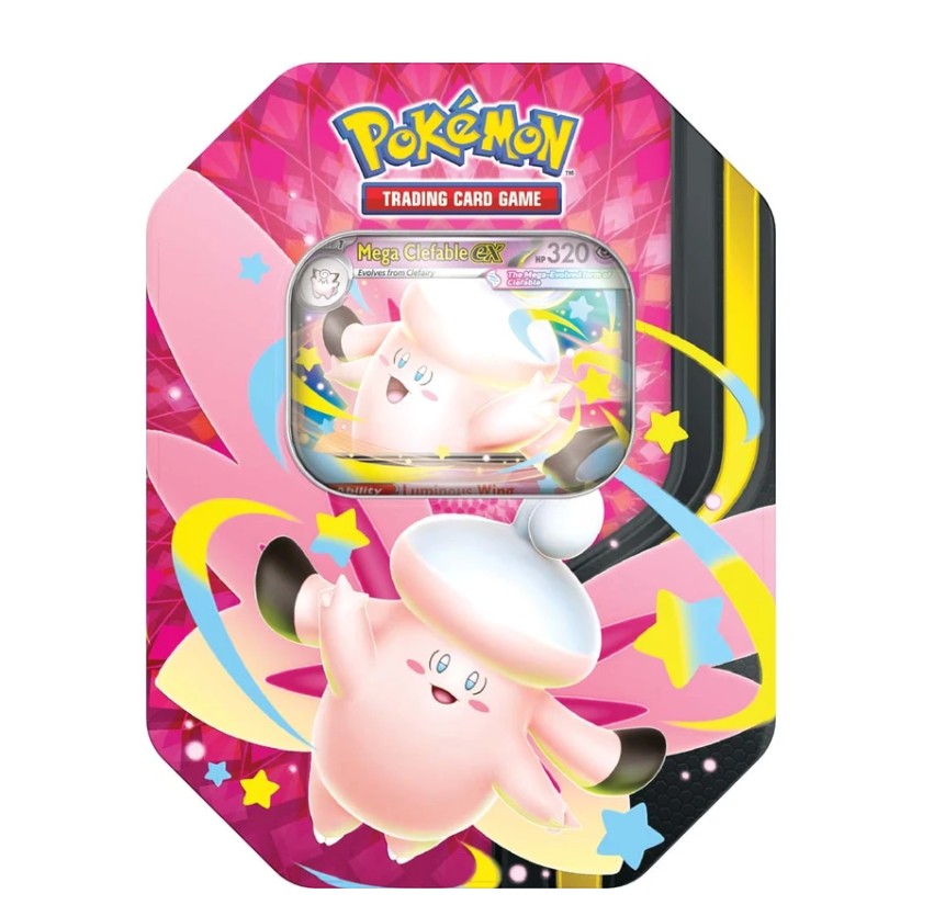 Pokemon TCG: Mega Moonlight Tin Pre-order 05/06