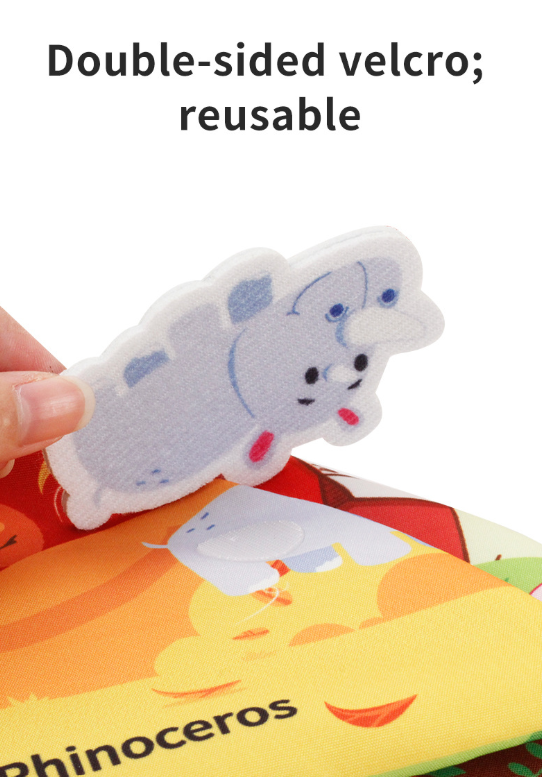 Baby Early Education Quiet Tear-Resistant Book Cognitive Toy