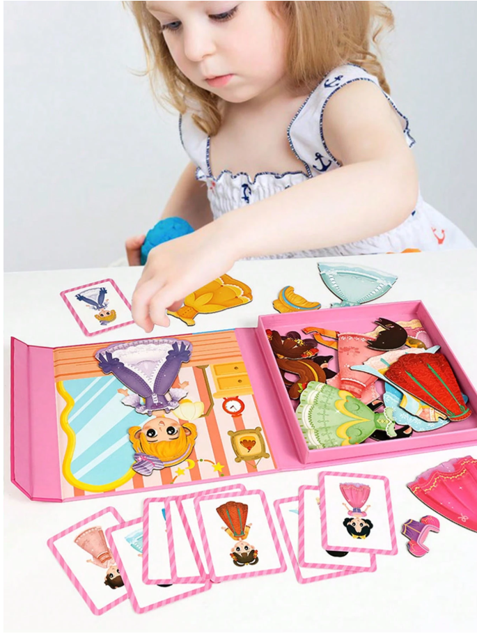Magnetic Box Dress-Up Puzzle