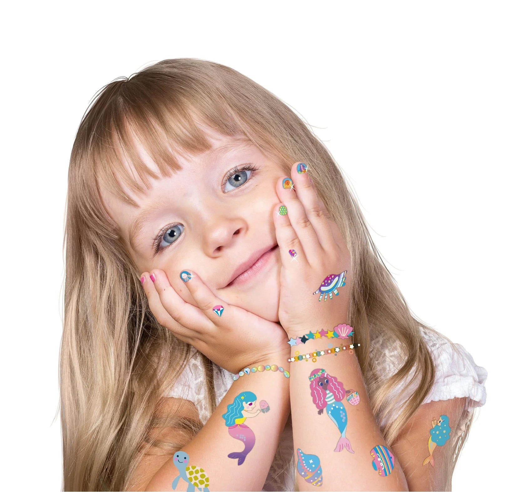 Avenir Nail Stickers And Tattoos Mermaid
