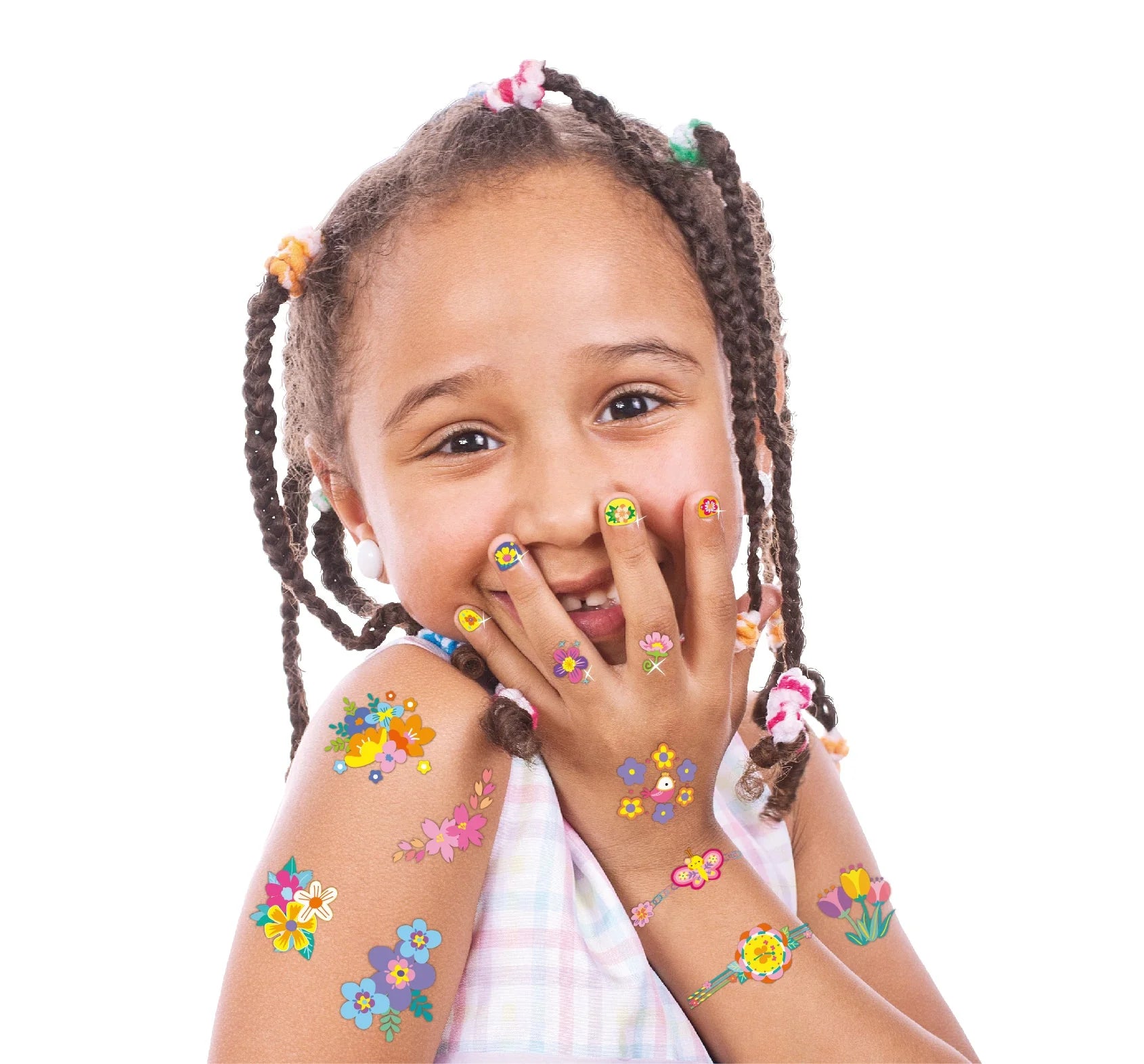 Avenir Nail Stickers And Tattoos Flower