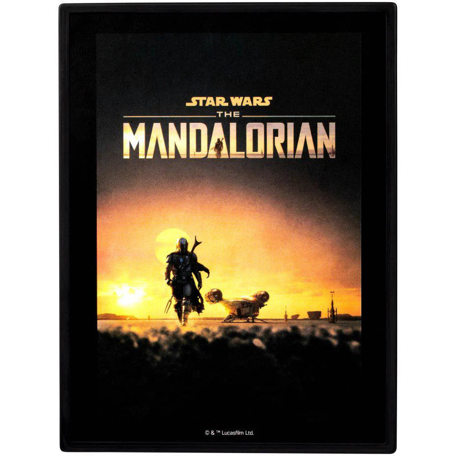 FANDROP Star Wars Figure Diorama (Mandalorian and Grogu)