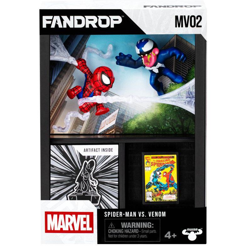 FANDROP Marvel Figure Diorama (Spider-Man vs. Venom)