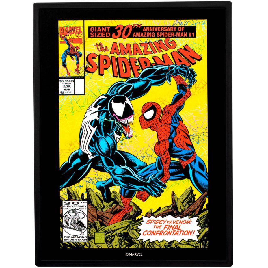 FANDROP Marvel Figure Diorama (Spider-Man vs. Venom)