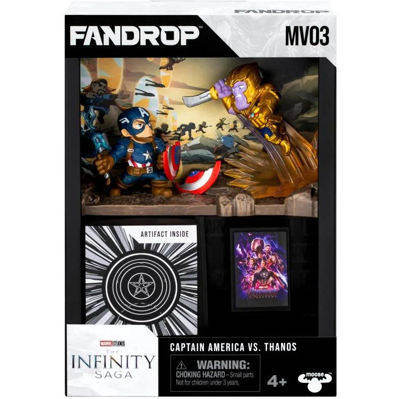 FANDROP Marvel Figure Diorama (Captain America vs. Thanos)