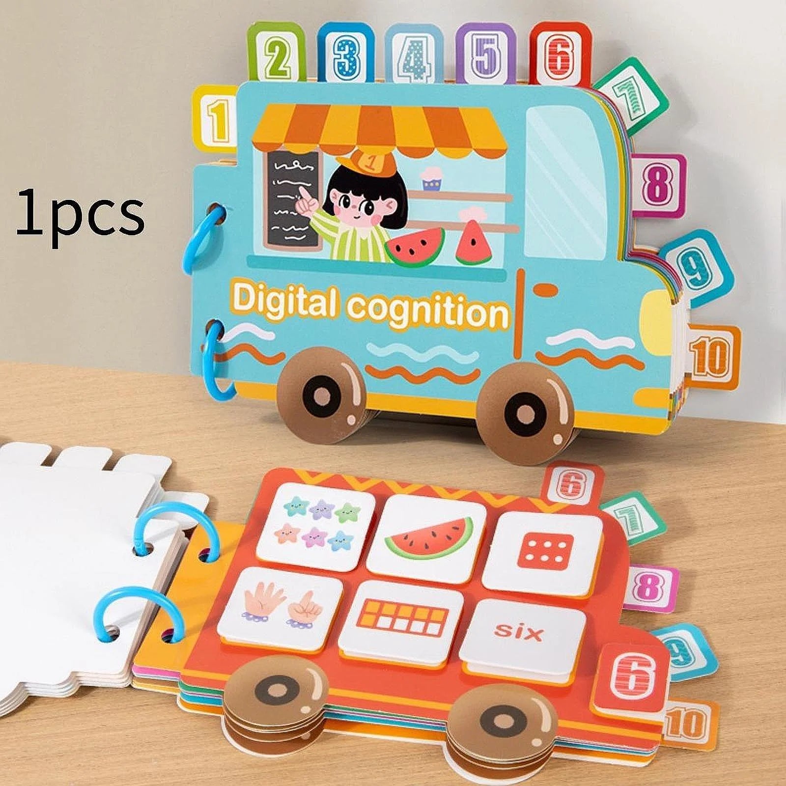 Baby Activity Book DIY Sticker Puzzle Game Baby Busy Books Toys for Kids Toddlers