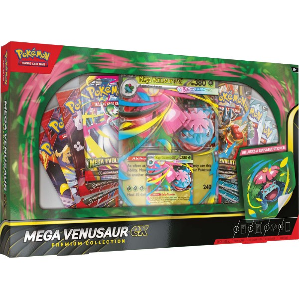 Pokemon - TCG - Mega Venusaur ex Premium Collection Box