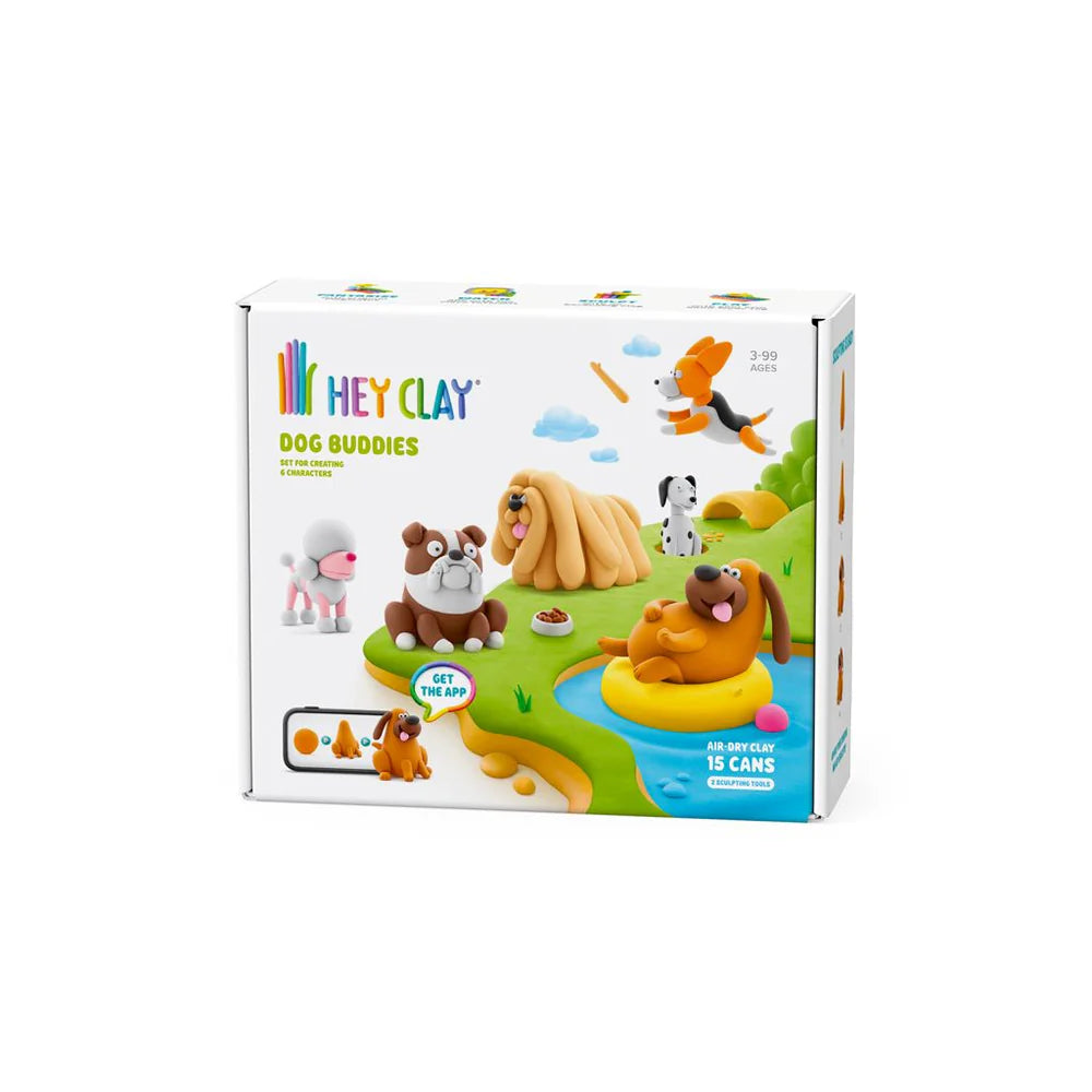 Hey Clay - Dog Buddies (15 Cans)