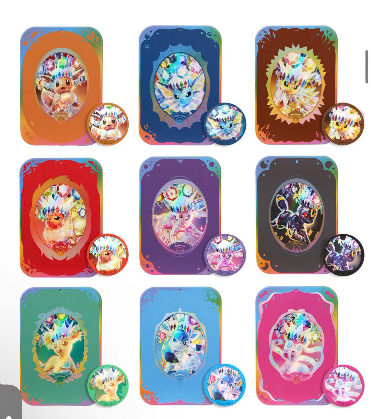 Pokemon Chinese Terastal Gathering (prismatic evolution)Tin Box
