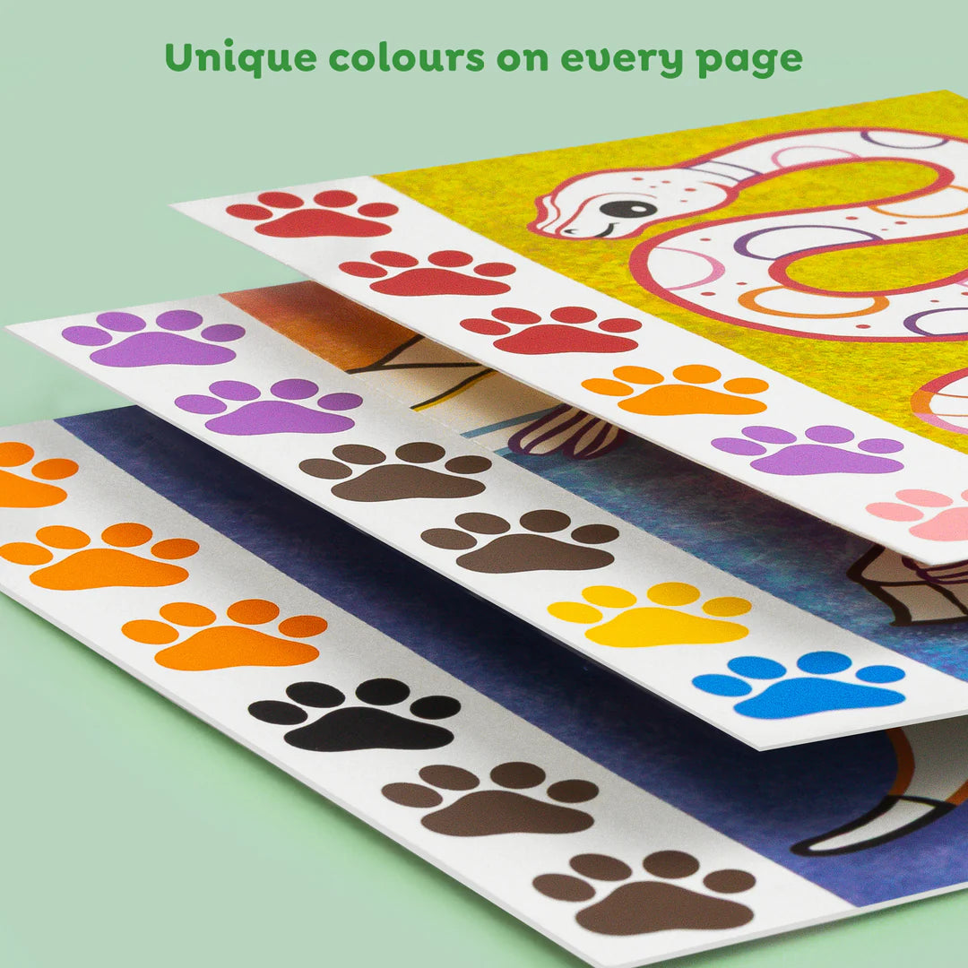 Tiger Tribe: Paint a Picture Set - Wild Animals