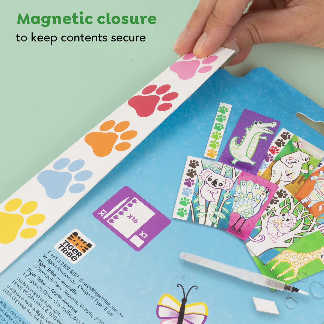 Tiger Tribe: Paint a Picture Set - Wild Animals
