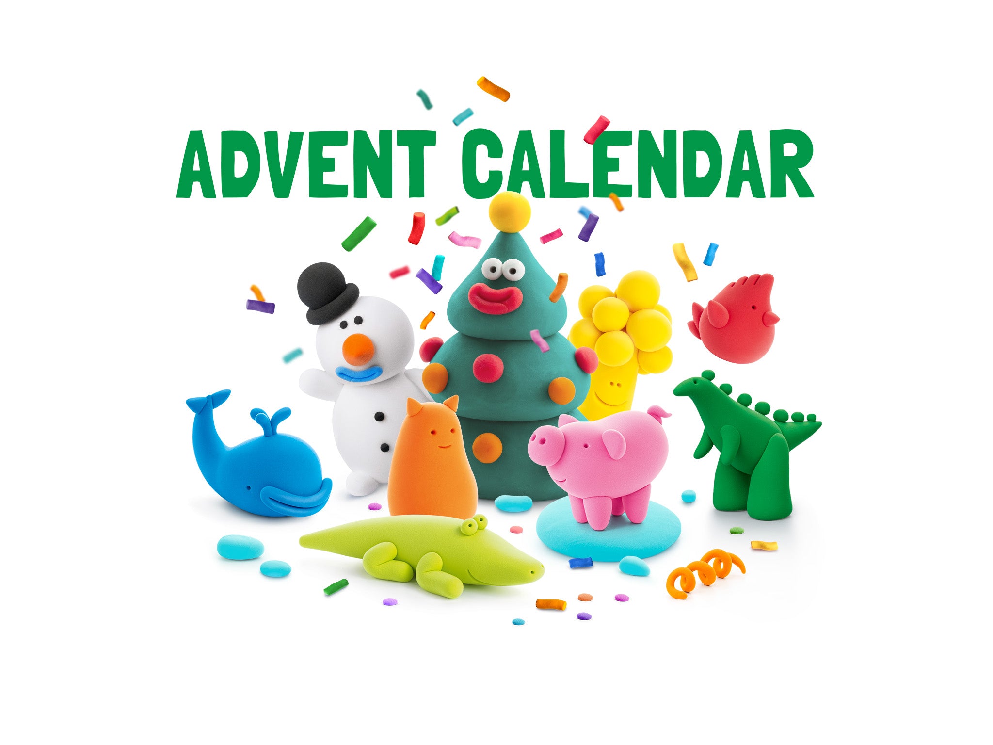 Hey Clay - Advent Calendar, 36 Flow Packs