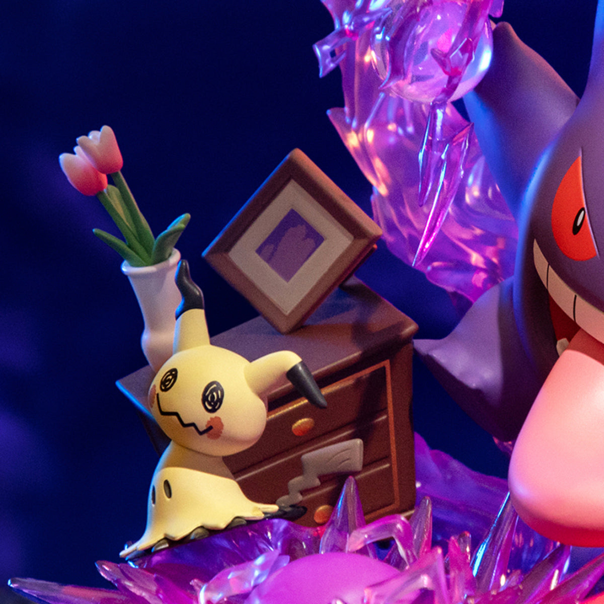 Funism Pokemon Prime Figures Gengar & Mimikyu