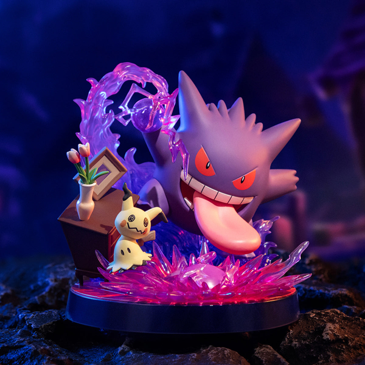 Funism Pokemon Prime Figures Gengar & Mimikyu