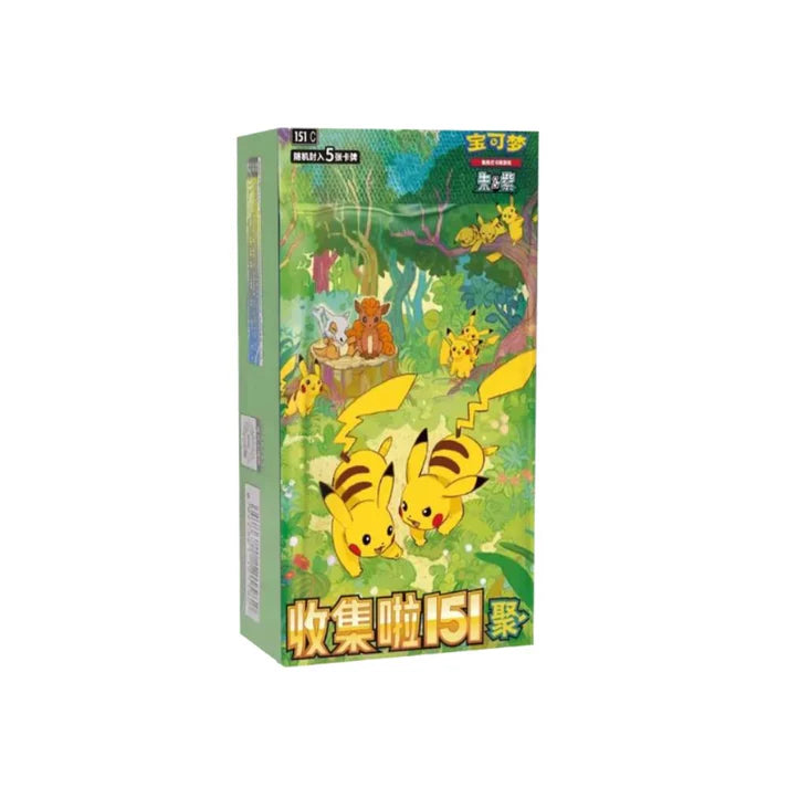 Pokemon Chinese 151 Gathering Slim Booster Box
