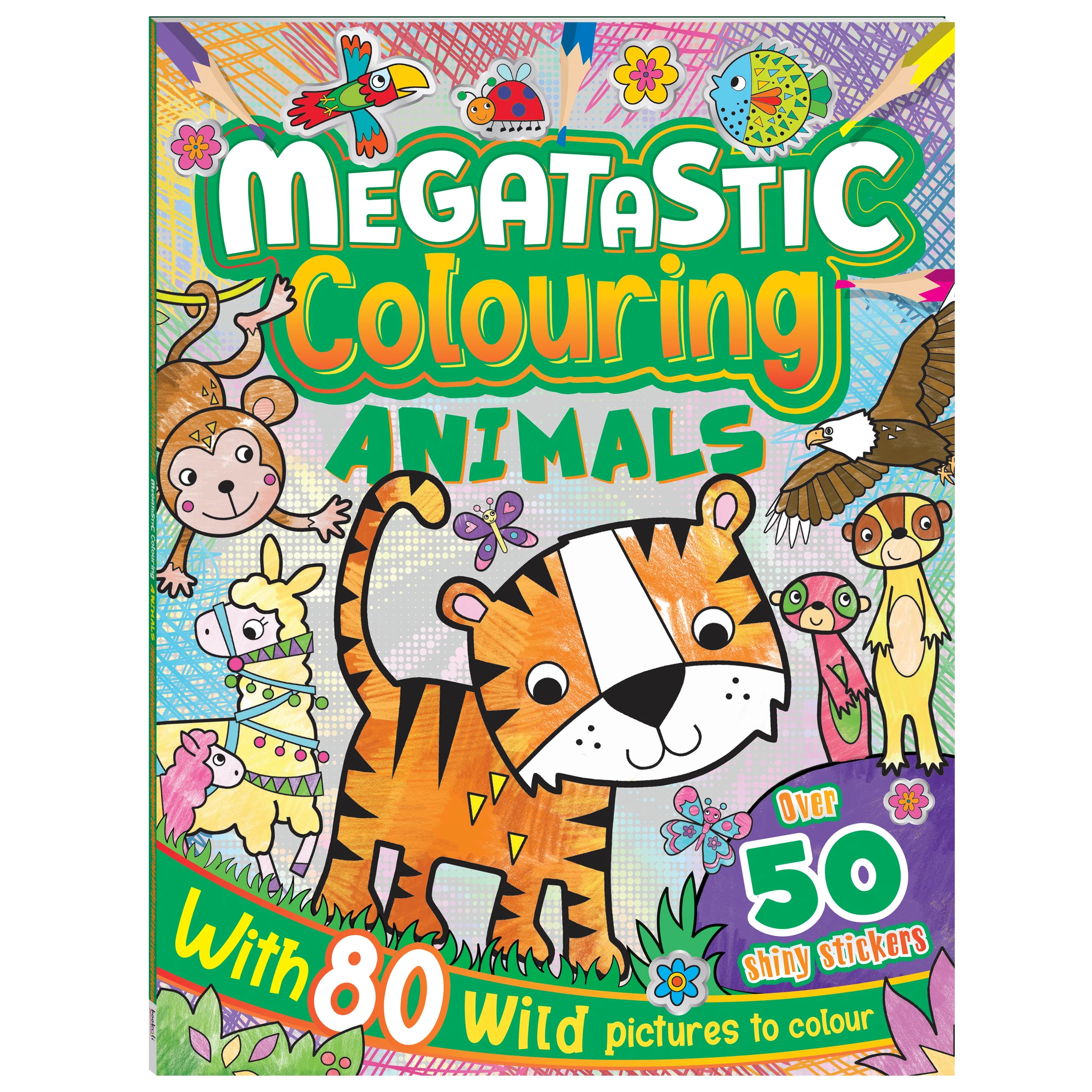 Bookoli Megatastic Colouring - Animals