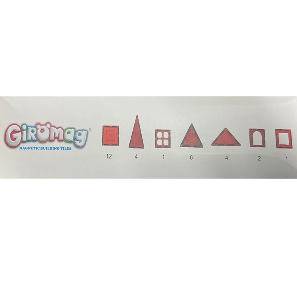 Giromag 32 Pcs Magnetic Tiles Building Blocks
