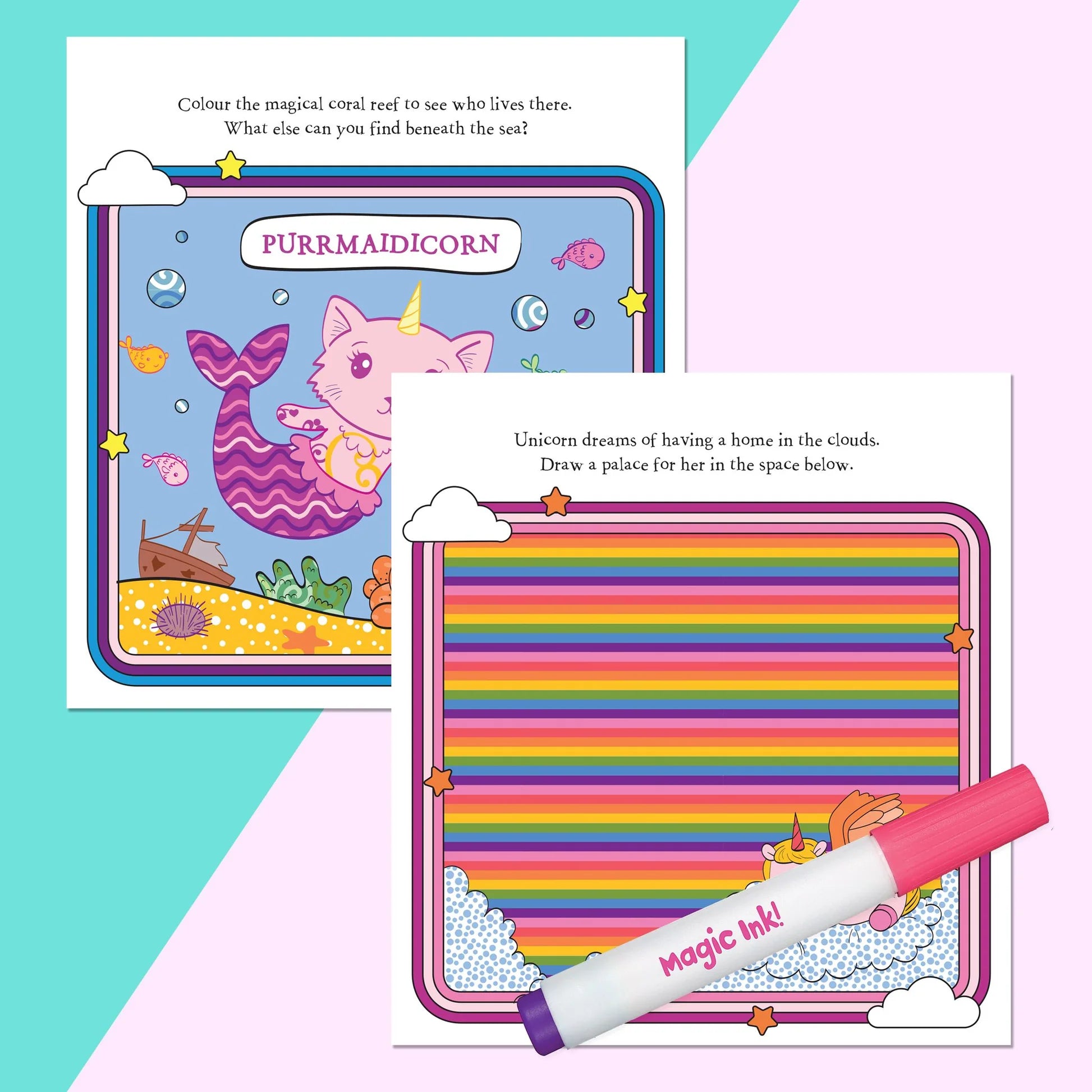 Inkredibles Magic Ink Pictures: Unicorns And Friends