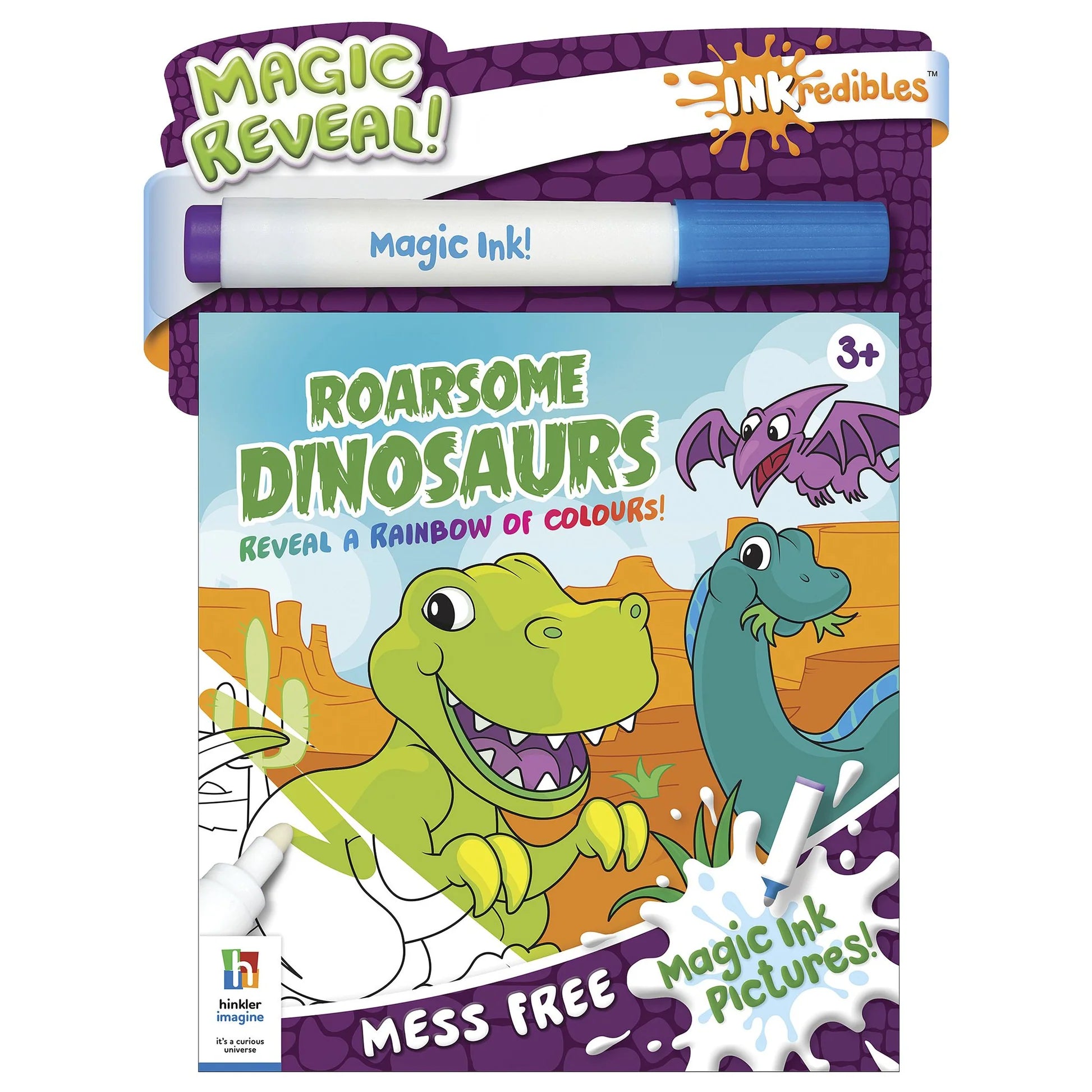Inkredibles Magic Ink Pictures: Roarsome Dino