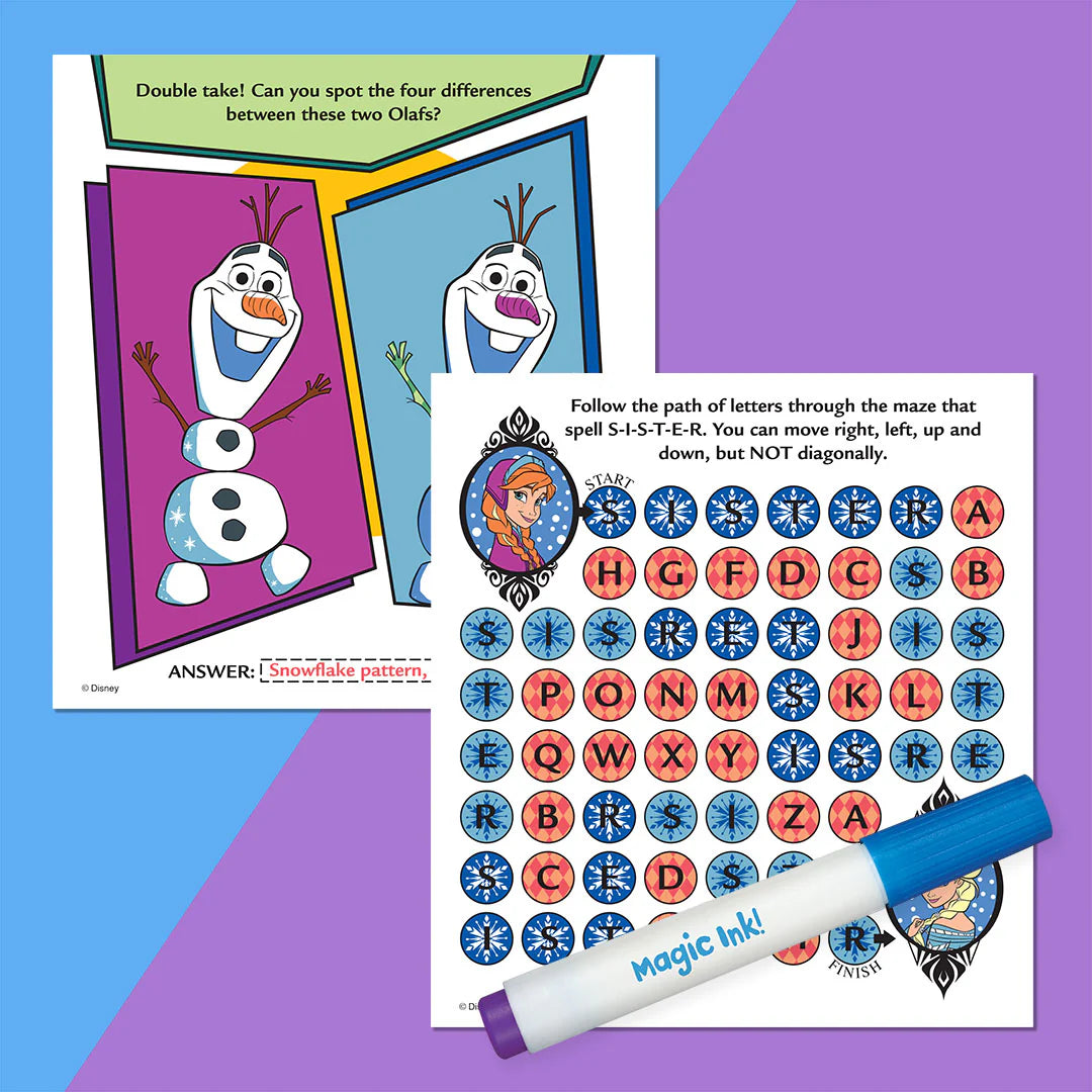 Inkredibles Frozen Magic Ink Pictures