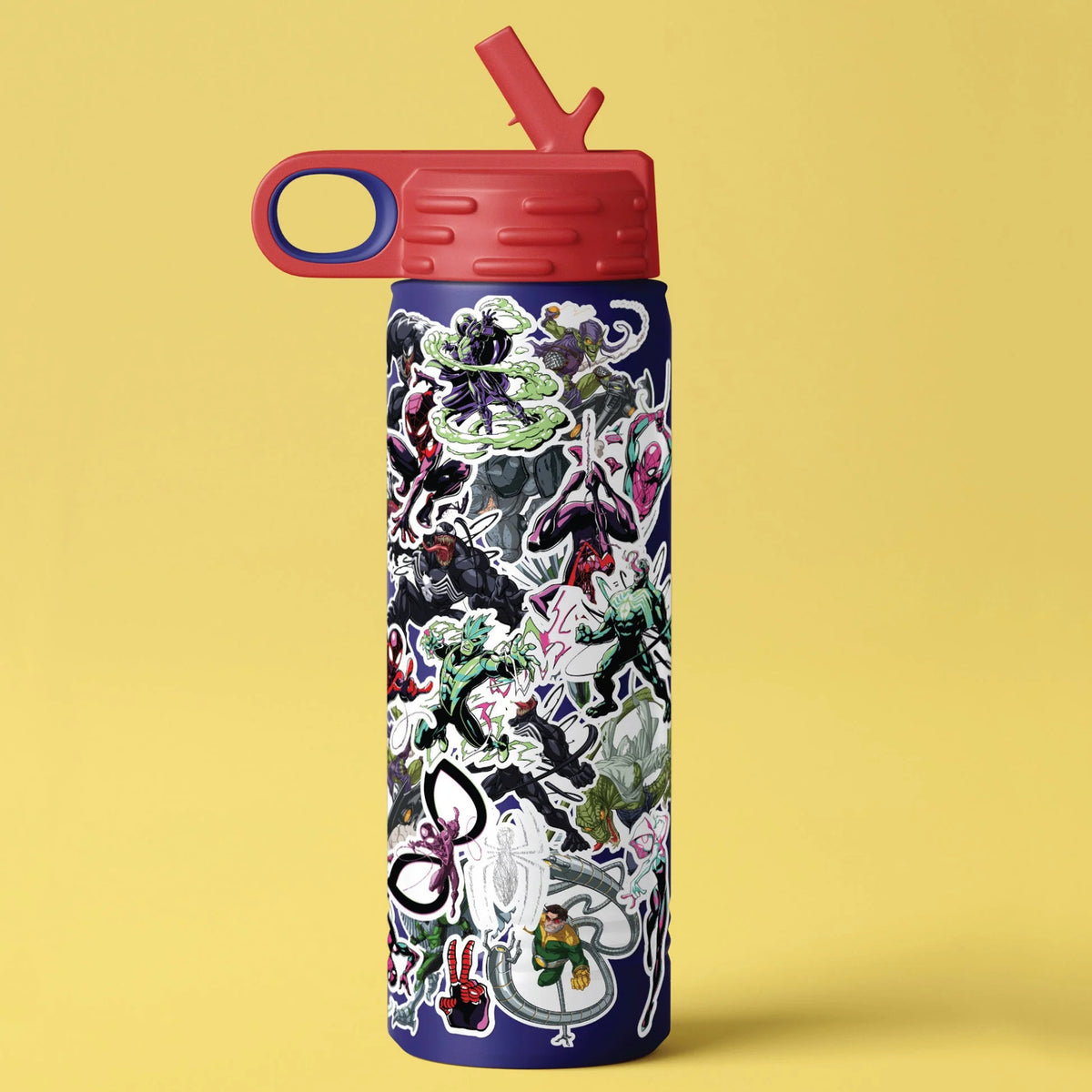 Kaleidoscope Sticker Bomb Spider-Man