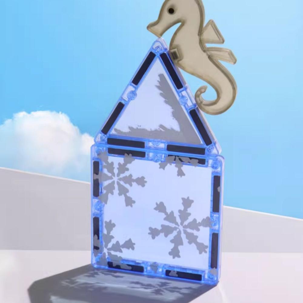 Giromag 80pcs Magnetic Building Tiles Ocean Set