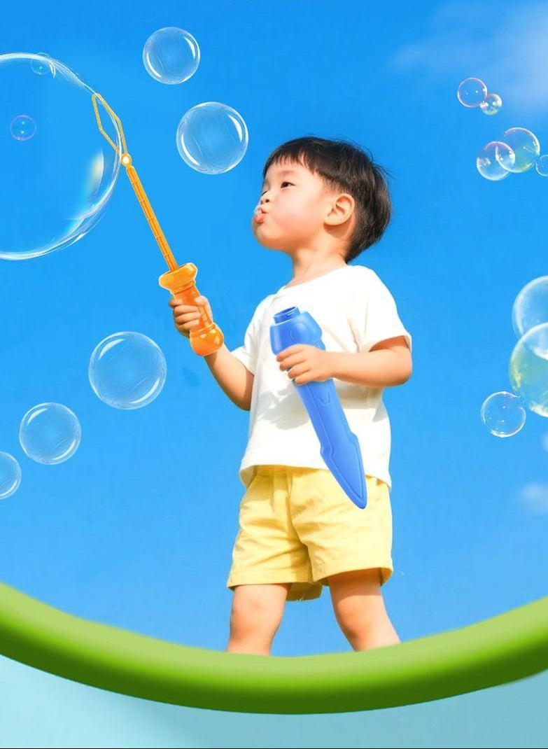 Sward Shape Children Bubble Blowing Toys Inverted Without Spilling Liquid 30ML
