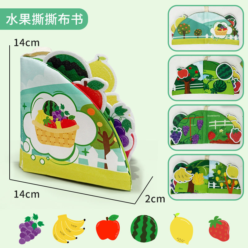 Baby Early Education Quiet Tear-Resistant Book Cognitive Toy