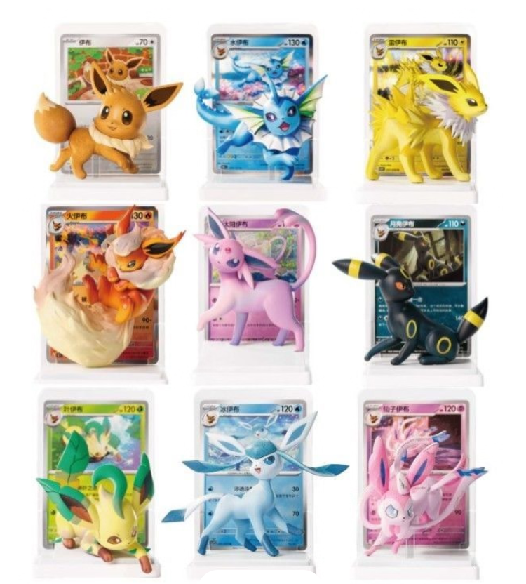 Pokemon Chinese Dream Painting Vol.3 Eevee & Friends Figurine Blind Box