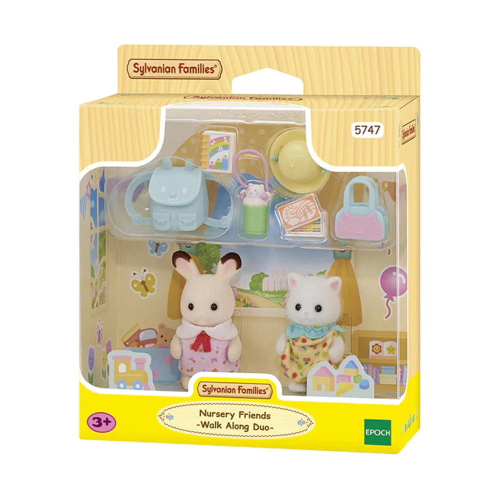 Sylvanian Families Nursery Friends Walk Along Duo