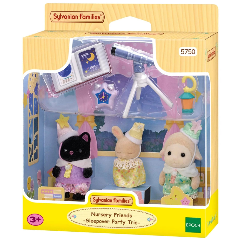 Sylvanian Families Nursery Friends Sleepover Party Trio