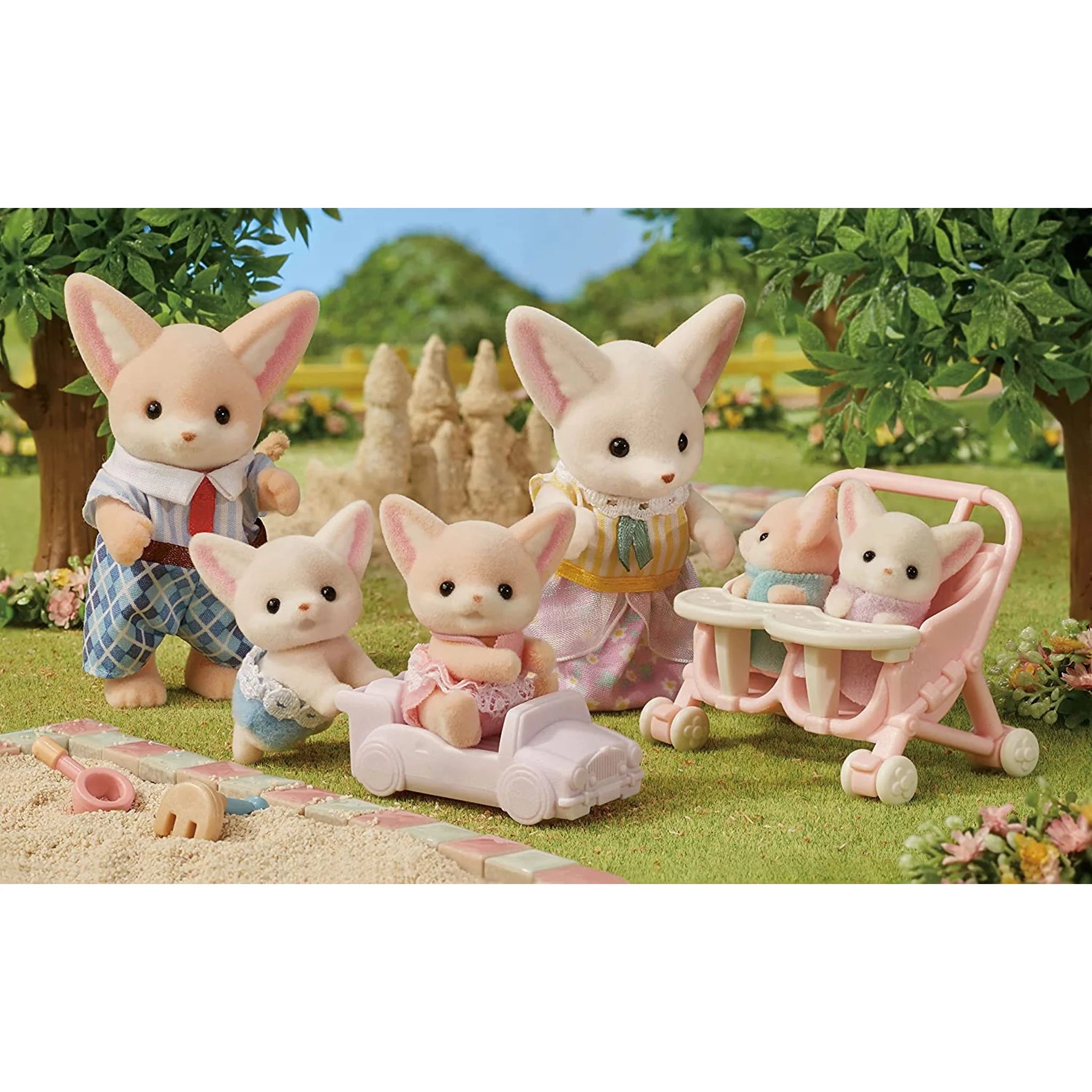 Sylvanian Families Fennec Fox Family